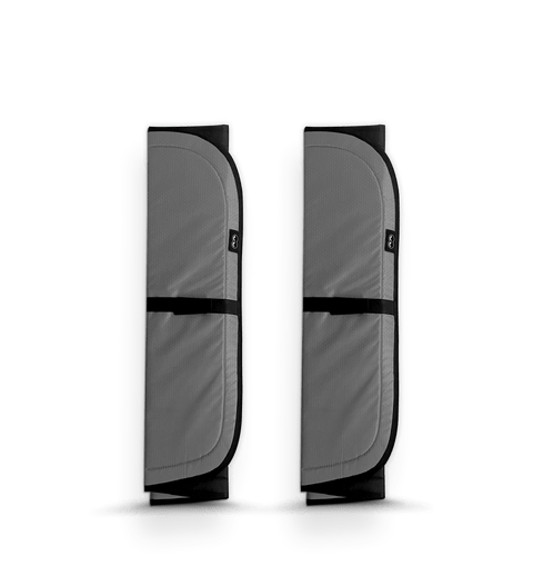 Mercedes Sprinter VS30 Rear Door Set (Pair) YRS 2018-CURRENT (Half Plastic)