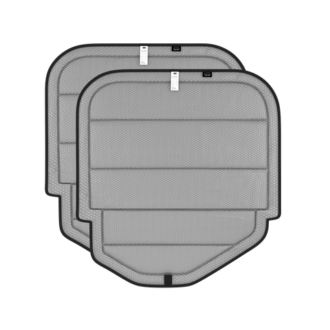 Mercedes Sprinter VS30 Rear Door Set (Pair) YRS 2018-CURRENT (Half Plastic)